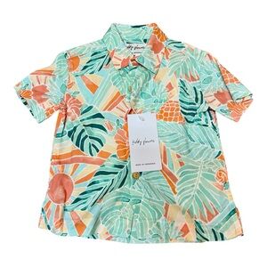 Kids Kenny Flowers The Hawaii Button Down Tropical Shirt